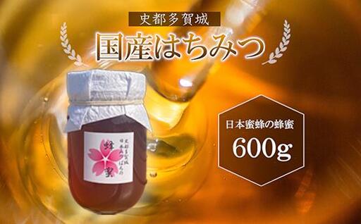 はちみつ 日本ミツバチ 史都多賀城日本みつばちのはちみつ600g　【04209-0170】 はちみつ ハチミツ 蜂蜜