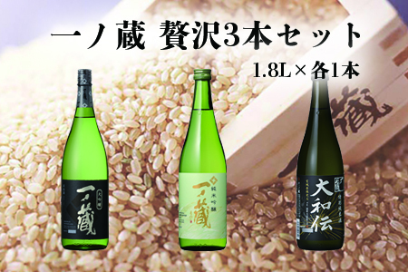 (00222)一ノ蔵贅沢3本セット