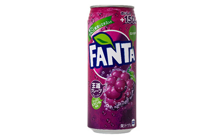 ファンタグレープ500ml缶×24本　【04301-0521】