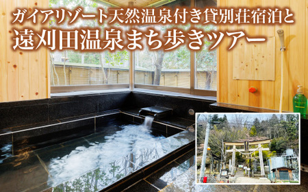 ガイド付きまち歩きツアー付きガイアリゾート天然温泉貸別荘宿泊プラン [04301-0944]