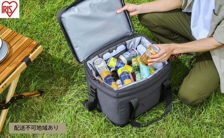 クーラーボックス HUGEL エアロゲルソフトクーラーボックス AGSC-25C チャコールグレー 25L エアロゲル アイリスオーヤマ 保冷バッグ 小型 大型 保冷力 部活 ソフト アウトドア クーラーバッグ スポーツ キャンプ