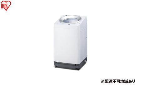洗濯機 全自動電気洗濯機 10kg TCW-100A02-W ホワイト 10kg 10キロ 縦型 全自動 縦型 アイリスオーヤマ 4連 自動投入 省エネ ガチ落ち 極渦洗浄 シンプル デザイン 新生活 二人暮らし OSH オッシュ
