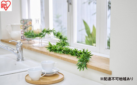 DECO GREEN ガーランド GG-170L ラベンダー 3個セット フェイクグリーン ガーランド インテリア アイリスオーヤマ おしゃれ 配線 目隠し 人工観葉植物 ウォールグリーン 壁掛け