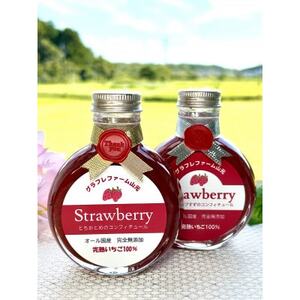 完熟いちごのコンフィチュール食べ比べ2本セット[配送不可地域:離島]