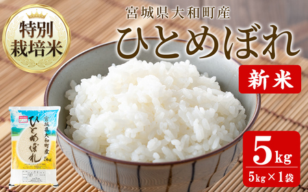 [令和7年産 新米]特別栽培米 ひとめぼれ 5kg お米 おこめ 米 コメ 白米 ご飯 ごはん おにぎり お弁当[農事組合法人若木の里]ta530