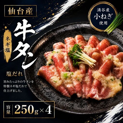 成型牛たんネギ塩味(涌谷産小ねぎ使用) / 牛タン 焼肉 たん 和牛 牛 タン BBQ[tontaro002]