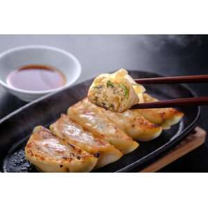 三陸産ほたてを使った[ほたてガーリック餃子12個入]×3パック[配送不可地域:離島]