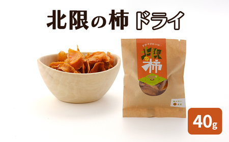 北限の柿 ドライ 40g 柿のドライフルーツ 秋田県産 お菓子 スイーツ