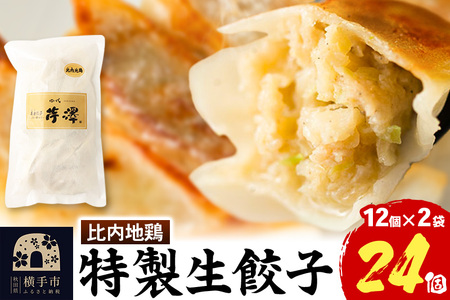 比内地鶏餃子 12個入×2袋