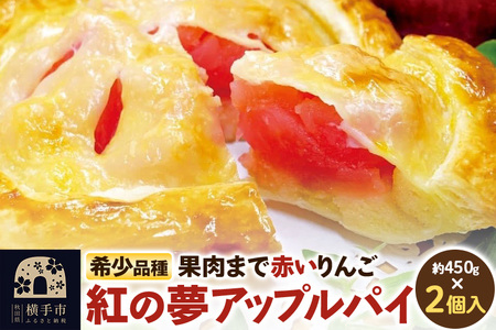 紅の夢 アップルパイ クレームパティシエール 5号サイズ 約450g（4～5人前）×2個