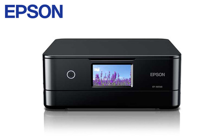 EPSON Colorio インクジェットプリンター EP-887AB ブラック インクジェット複合機 インクジェット エプソン ふるさと納税 プリンター コピー機 印刷 人気 ランキング [(株)たなか][F14112]