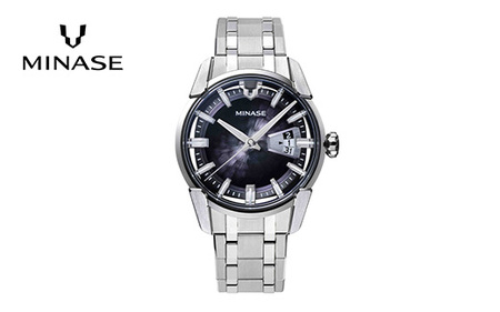 MINASE時計 DIVIDO ブレスレットタイプ(VM14-M01GBK-SSB) MINASE 日本製 時計 腕時計 メンズ 高額 人気 ランキング[協和精工株式会社][F11938]