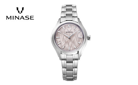 MINASE時計 LunaArch ブレスレットタイプ(UG01-M01NBE-SSB) MINASE 日本製 時計 腕時計 レディース 高額 人気 ランキング[協和精工株式会社][F11950]