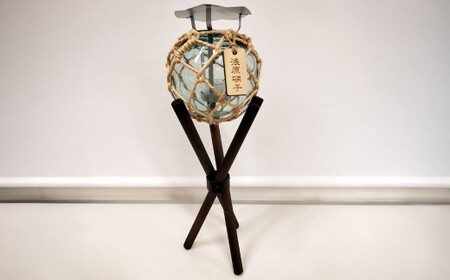 国内唯一の浮き玉製造工場、浅原硝子製造所のガラス浮き玉キャンドルとスタンドセット キャンドル キャンドルホルダー ガラス スタンド 浮き玉 雑貨 インテリア 小物 プレゼント 贈り物 セット