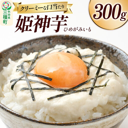 姫神芋 300g 秋田県山本郡三種町産 長芋