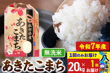 あきたこまち 20kg【無洗米】令和7年産 秋田県産 こまちライン
