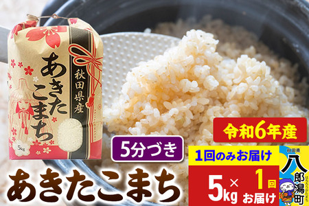 あきたこまち 5kg[5分づき]令和6年産 秋田県産 こまちライン