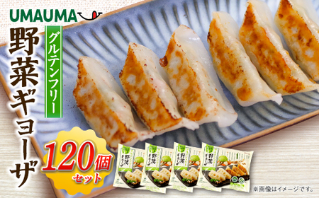 UMAUMAグルテンフリー野菜ギョーザ120個セット[配送不可地域:離島・沖縄県]