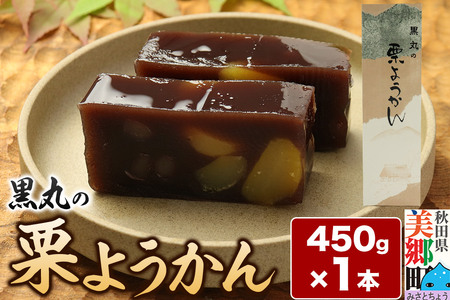 栗ようかん 450g×1本 [ゆうパケット]