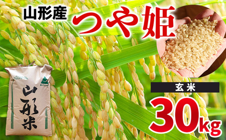 令和6年度 山形県産 - つや姫 30kg -[玄米] FY24-528