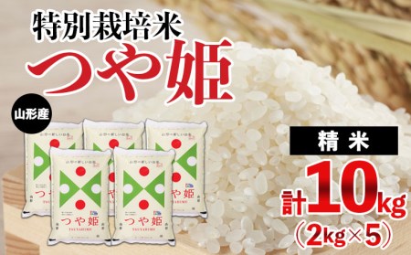 [令和3年産]山形産 特別栽培米 つや姫 10kg(2kg×5)