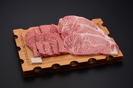 [冷蔵]米沢牛 焼き肉 ・ ステーキ 詰合せ 約 1.2kg 牛肉 和牛 ブランド牛 [030-A020]