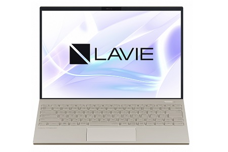 【2022年春モデル】 NEC パソコン LAVIE Direct NEXTREME Carbon 14.0型ワイド LED IPS液晶 モバイルノート PC（ペールゴールド）（Windows11） オフィスアプリあり 055NEXTREME-01 [055NEXTREME-01]
