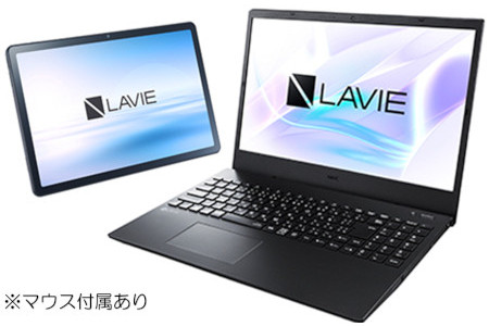 パソコン NEC 2021年10月発売モデル LAVIE Direct N-15(A)TABLETセット-① 15.6型ワイド スーパーシャインビューLED液晶 メモリ 8GB SSD 256GB Windows11 タブレット付 [055N-15(A)TAB-01]