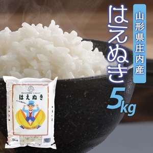 令和6年産[精米]はえぬき 5kg×1袋 AB