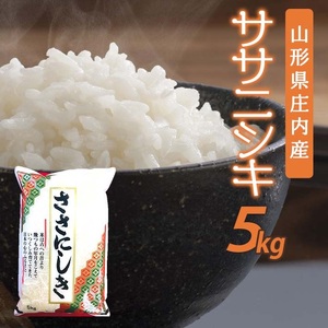 令和6年産[精米]ササニシキ 5kg×1袋 AB