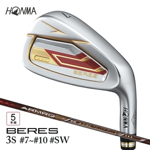 本間ゴルフ BERES 09 3S レディース IRON #7~#10 #SW (5本組) ゴルフクラブ アイアン セット