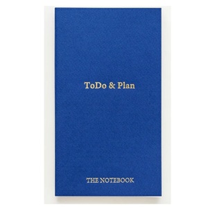 ToDo&Plan タスク管理ノート A5 スリム[ブルー]