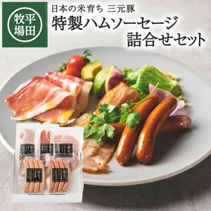 [平田牧場] 特製ハムソーセージ 詰合せセット (CHK23-1)
