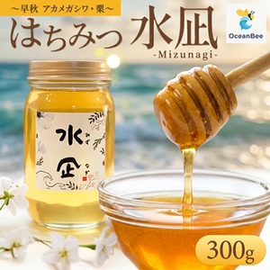 国産 はちみつ 百花蜜 「水凪(みずなぎ)」 1個 (300g×1個)