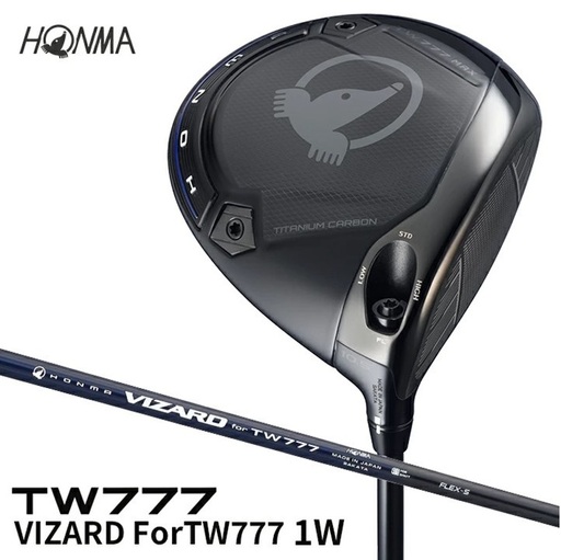 SHG0095　本間ゴルフ TW777 MAX VIZARD ForTW777 1W(1本)　ゴルフクラブ T//WORLD ツアーワールド ドライバー 1番ウッド
