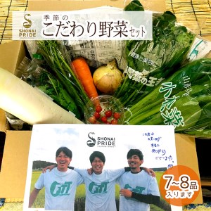 SHONAI PRIDE 季節のこだわり野菜セット