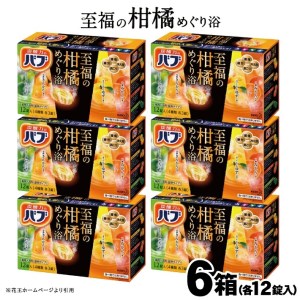 花王バブ 至福の柑橘めぐり浴 12錠入×6箱