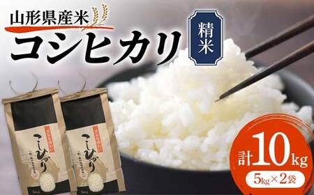 《先行予約》山形県産米 コシヒカリ 10kg こしひかり 精米 米 お米 おこめ 山形県 新庄市 F3S-1723