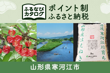[有効期限なし!後からゆっくり特産品を選べる]山形県寒河江市カタログポイント