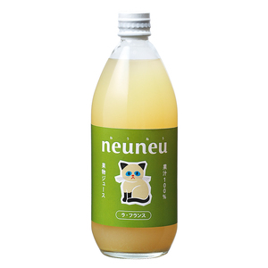 [2025年12月〜発送]neuneu(ねうねう)ラ・フランス果汁100%ジュース 600ml