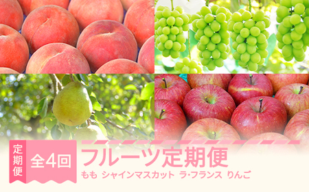 先行予約 フルーツ定期便全4回 2026年産 ja-ft4xx