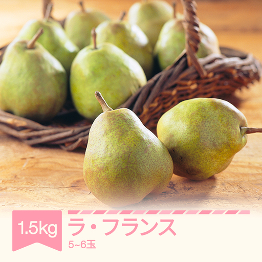 先行予約 ラ・フランス 約1.5kg 秀品 令和8年産 mm-lasxx1500