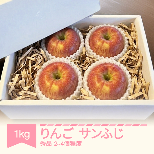 [先行予約]サンふじ 秀品 約1kg 令和8年産 sb-risfx1