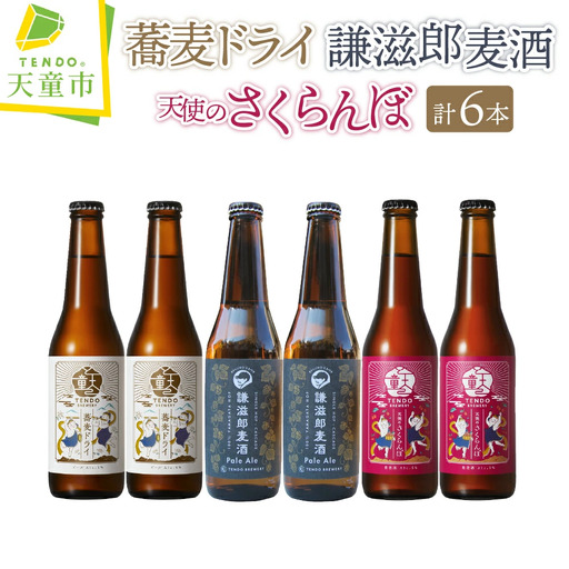 TENDO BREWERY ・ クラフトビール 6本 セット ビール 08-37-005