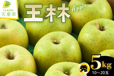 りんご ( 王林 ) 5kg フルーツ 果物 山形 08-01-060