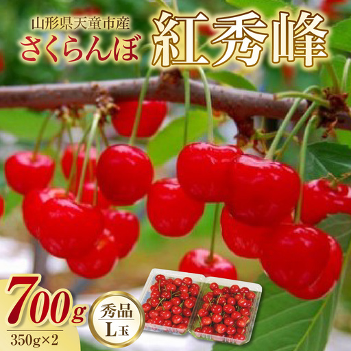 さくらんぼ ( 紅秀峰 ) 700g さくらんぼ 08-02-016