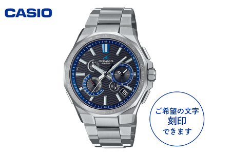 [CASIO]OCEANUS OCW-T6000-1AJF ≪名入れ有り≫ Classic-Line 山形県 東根市 hi011-113 腕時計 時計 ウォッチ カシオ CASIO Classic -Line オシアナス メンズ 男性 電波 ソーラー 多針 アナログ シルバー チタン 国内正規品