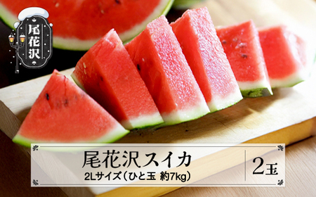 先行予約 尾花沢スイカ 秀品 2Lサイズ 約7kg×2玉 7月中旬〜8月中旬頃発送 スイカ すいか 西瓜 尾花沢すいか 2026年産 令和8年産 佐竹物産 sb-su2xx2