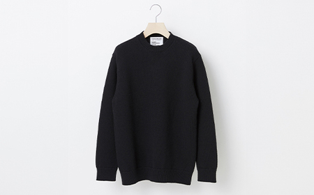 A1 : A SWEATER IS ORDINARY BLACK ブラック カシミヤセーター 服 洋服 ユニセックス メンズ レディース ブランド 数量限定 山形県 山辺町 サイズ0 yt-soxxk0