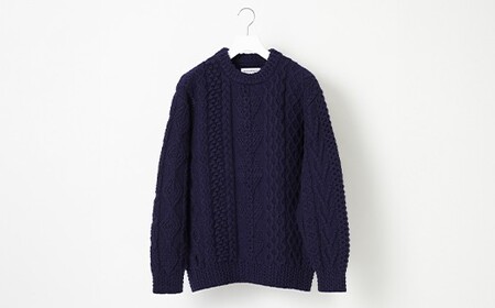 ≪先行予約≫【THISISASWEATER.】A2 : A SWEATER IS LOVE. -NAVY ネイビー セーター 服 洋服 ユニセックス メンズ レディース ブランド 数量限定 山形県 山辺町 サイズ4 yt-slxxn4